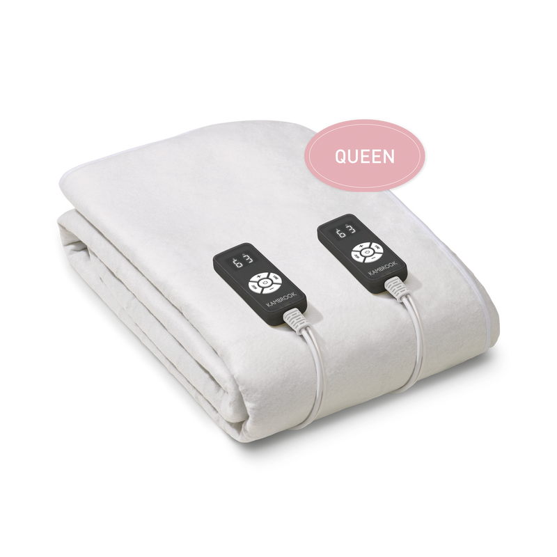 Snugasabug® Fitted Antibacterial Heated Blanket | Queen
